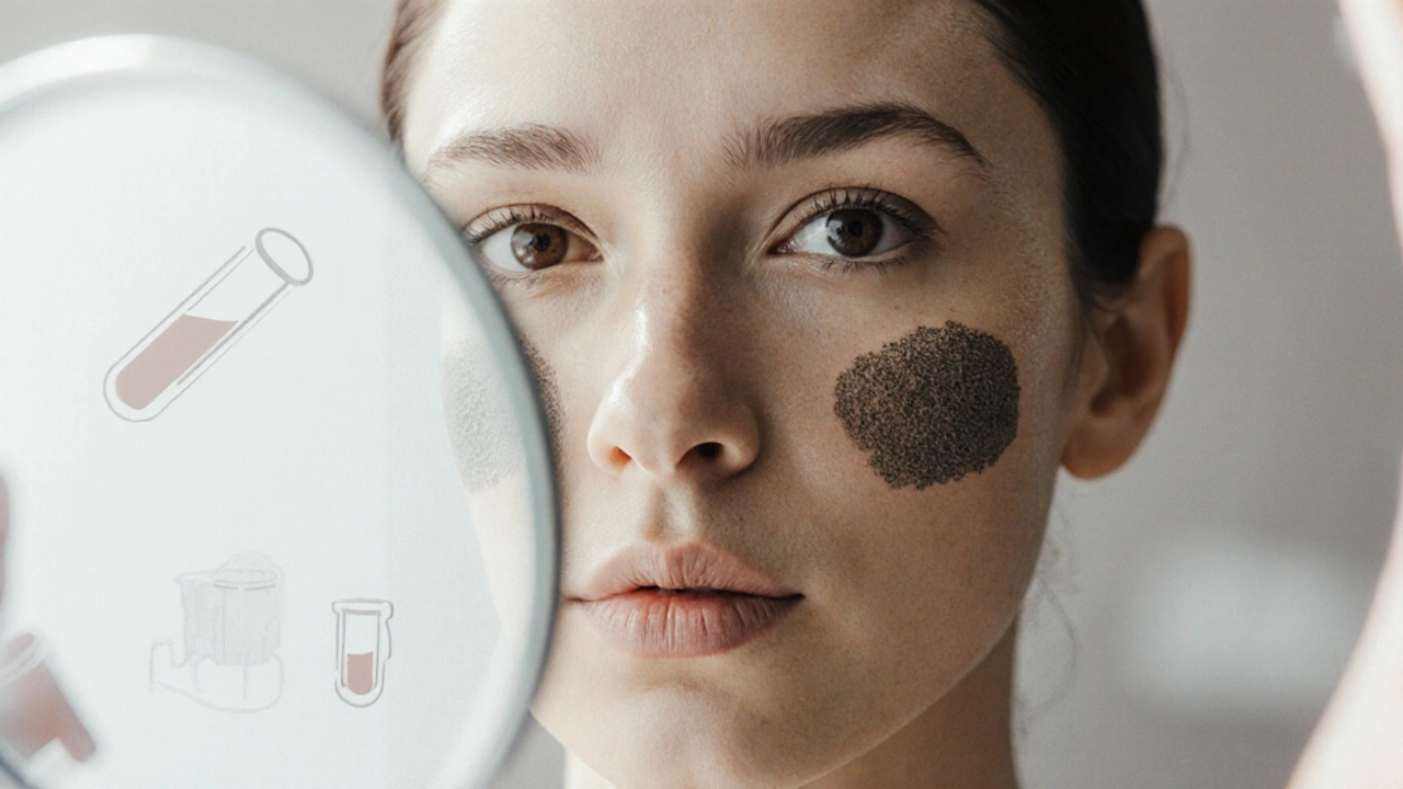 Какого витамина не хватает при пигментных пятнах - правда и мифы