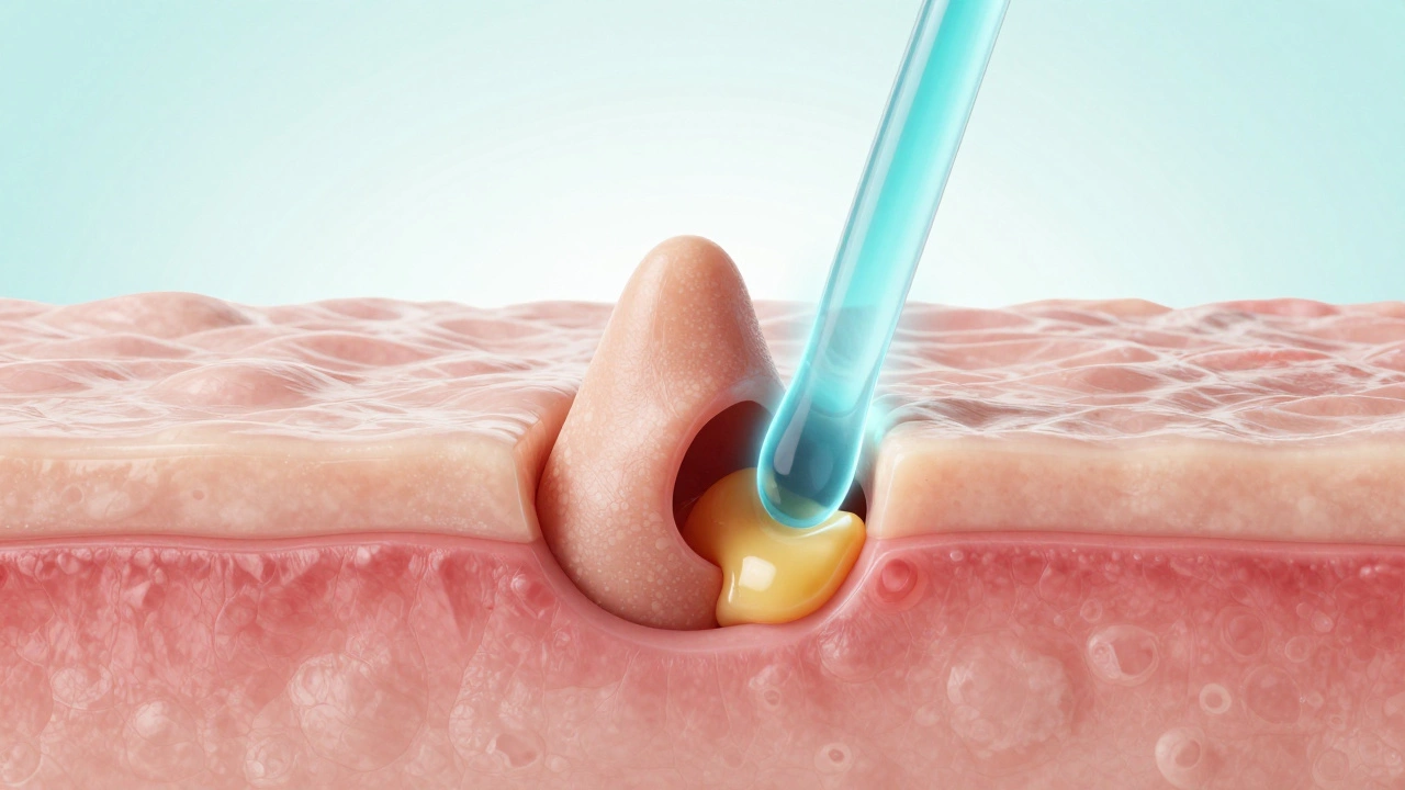 Какой пилинг убирает подкожные прыщи: лучшие варианты и правила выбора